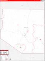 White Pine, Nv Carrier Route Wall Map
